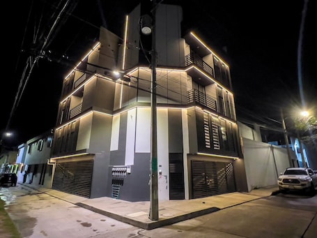 Front of property - evening/night