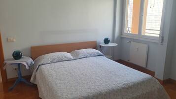 1 bedroom, iron/ironing board, travel crib, free WiFi