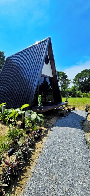 Fassade der Unterkunft