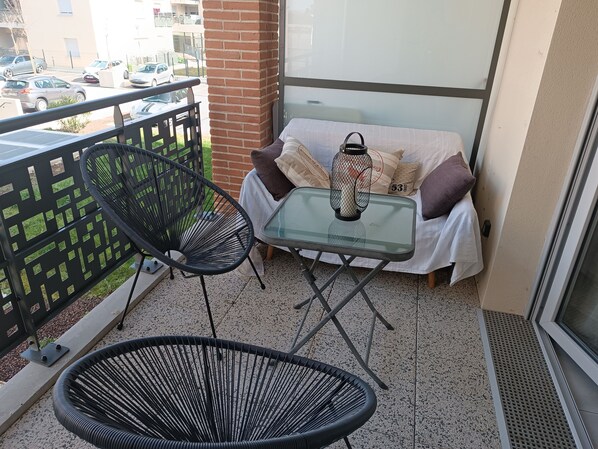 Terrace/patio - T2 apartment 2 steps from public transport (Plaisance-du-Touch)