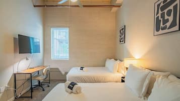 1 多间卧室、熨斗/熨衣板、WiFi、床单