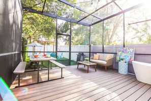 Restauration en plein air