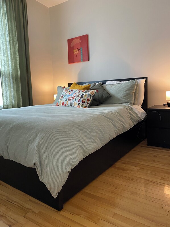 2 makuuhuonetta, Wi-Fi, vuodevaatteet