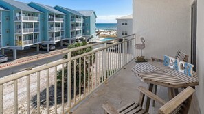 Condo, Multiple Beds, Balcony, Partial Ocean View (Sugar Beach 223) | Outdoor dining - Sugar Beach 223 For Families! (Orange Beach)