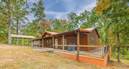 Walk to Lake: Dover Cabin w/ Views & Porch