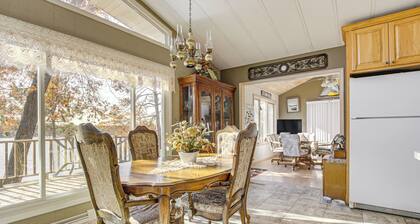 Keshena Lake House: Fire Pit, Deck