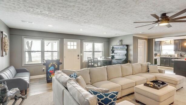 House (3 Bedrooms) | Interior - 5 Mi to Lake: Port Clinton Home w/ Gazebo & Grill! (Port Clinton)