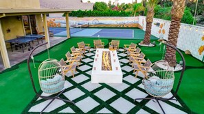 House - WOW The Hamptons Pickleball Massive Pool Slide (Indio)