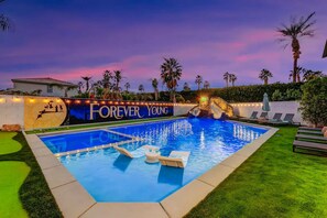 Villa | 7 bedrooms, Internet - Forever Young Crocslide Pickleball 7BD Game Rm (Indio)