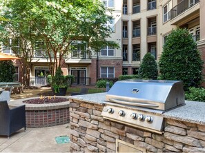 Terrace/patio - Landing | Amazing 2BD, Gym, Pool (Cary)