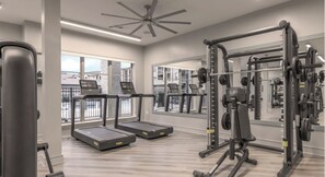 Fitnessbereich