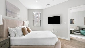 1 Schlafzimmer, Schreibtisch, Bügeleisen/Bügelbrett, WLAN
