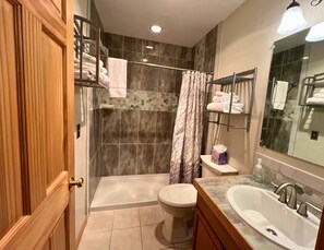 Shower, towels