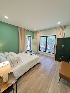 2 habitaciones, caja de seguridad en la habitación, wifi y ropa de cama 