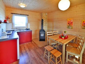 Classic House, 3 Bedrooms | Private kitchen | Fridge, coffee/tea maker, electric kettle, highchair