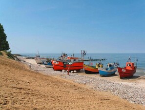 Classic House, 3 Bedrooms | View from property - Comfortable Bungalows With a Fireplace and Terrace, Jaroslawiec (Postomino)