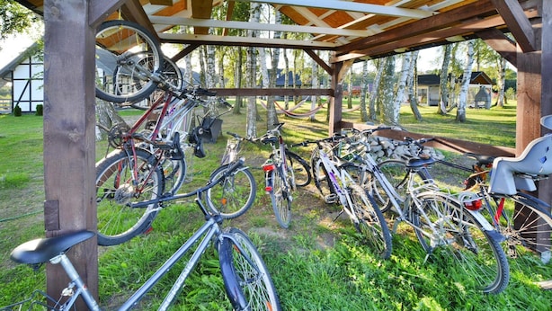 Property grounds - Comfortable Bungalows With a Fireplace and Terrace, Jaroslawiec (Postomino)