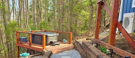 Bain à remous extérieur