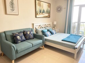 1 Schlafzimmer, kostenloses WLAN, Bettwäsche, Rollstuhlgeeignet