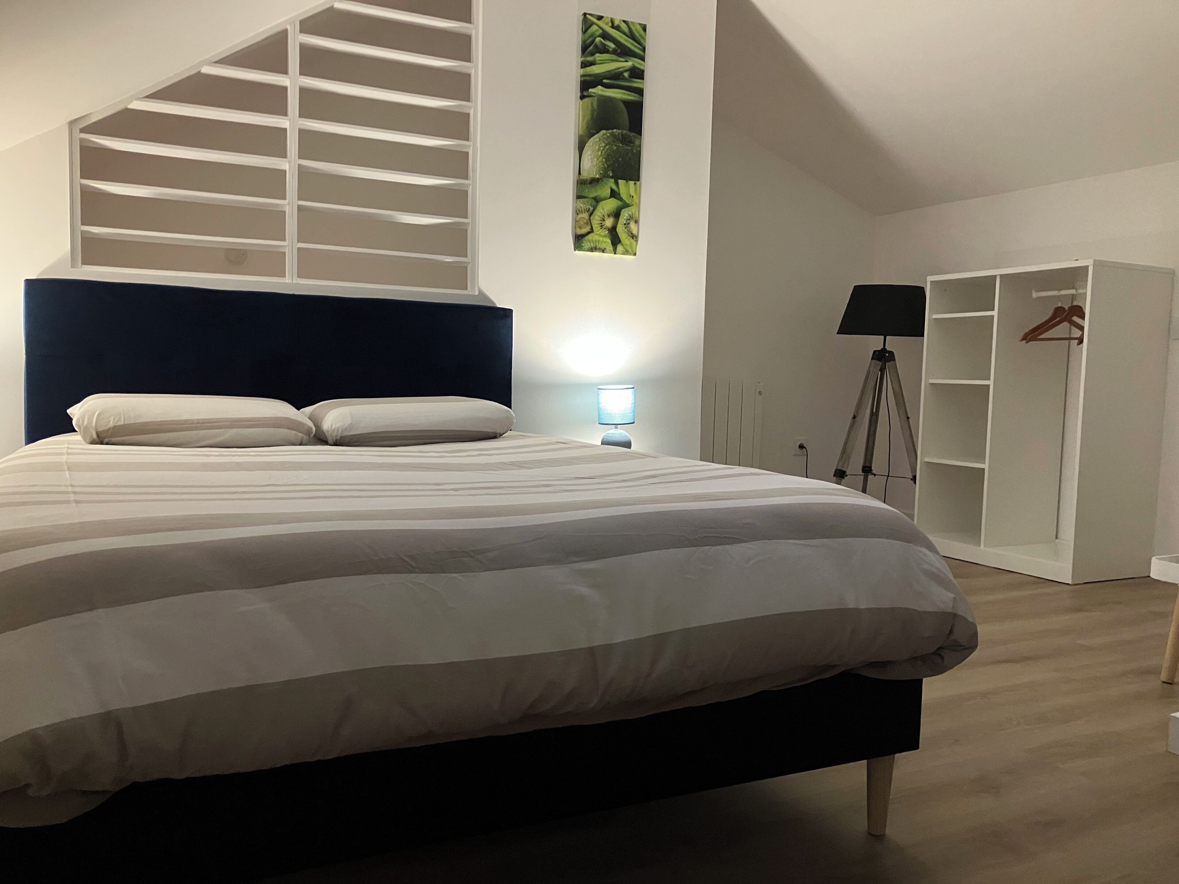 1 bedroom, iron/ironing board, free WiFi, bed sheets