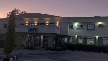 Façade de lâhĂ©bergement