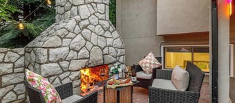 The Chimney | AC | Gigantic Outdoor Fireplace |