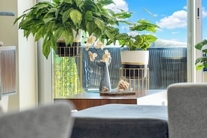 Interior - Relax in Bolongo 3BR Ocean View Condo Punta de Mita, AC and WiFi included (Corral del Risco)