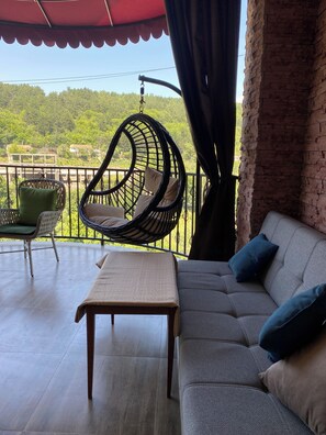 Family Apartment, Mountain View | Terrace/patio - Dom Adonis (Dilijan)