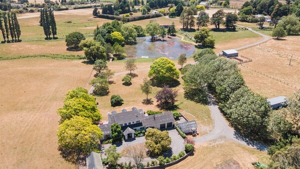 Aerial view - Clarendon Estate - Masterton Holiday Home (Masterton)
