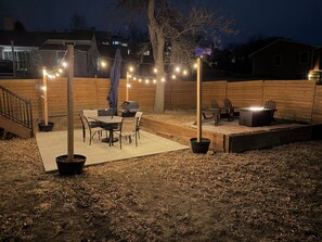 Outdoor dining - Monthly Lease Available - Mountain Views, Modern Comfort: Your Cozy Getaway (Colorado Springs)