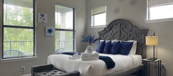 NEW! Stylish Sky Lofts Condo in Historic West End