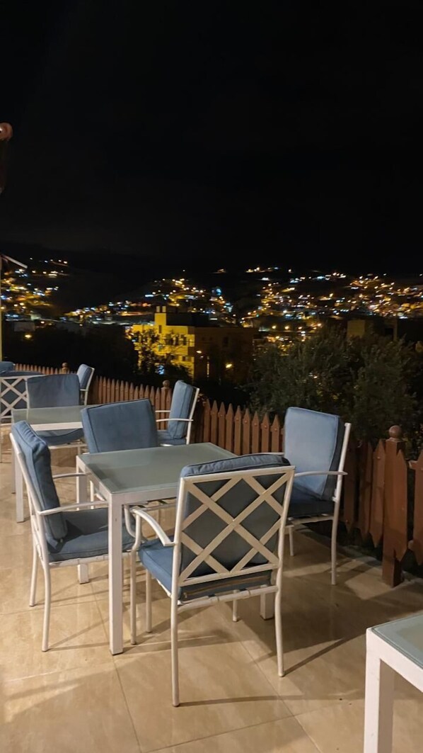 Uitzicht vanuit de kamer