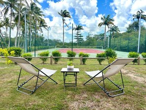 Sport court - Air-conditioned studio for 4 people, 2 steps from Anse Folle beach - Kawann (Saint-Louis)