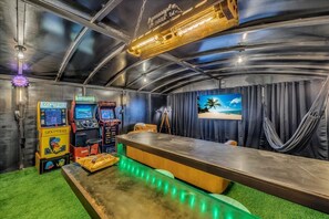 Games room - Underground Bunker (Adkins)