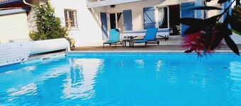 Landes villa with swimming pool