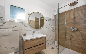 Een douche, een haardroger