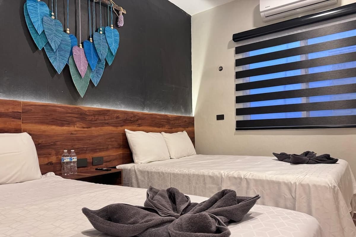 Free WiFi, bed sheets