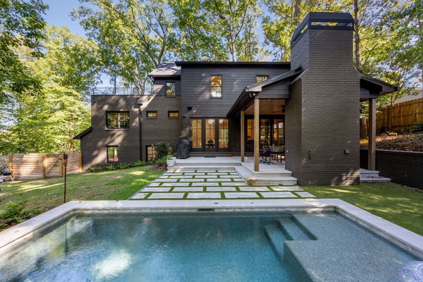 AuĂenpool, beheizter Pool