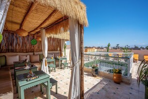 Rooftop terrace - Yacouta Riad and Spa (Marrakech)