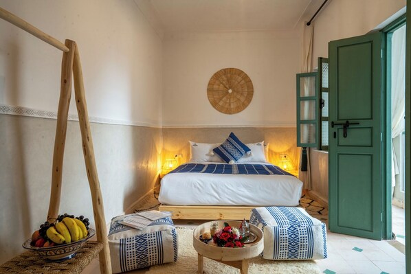 Habitación estándar doble, 1 cama de matrimonio, vistas al patio | Wifi gratis