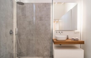 Shower, hair dryer