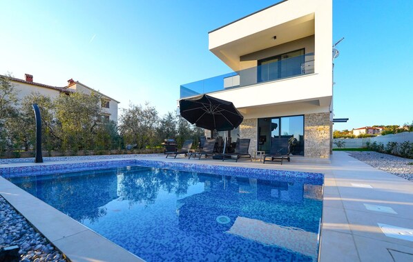 Una piscina climatizada