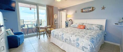 1 dormitori, Internet i roba de llit