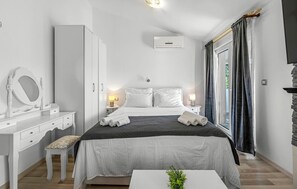 1 Schlafzimmer, Bügeleisen/Bügelbrett, kostenloses WLAN, Bettwäsche