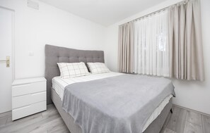 1 Schlafzimmer, kostenloses WLAN, Bettwäsche