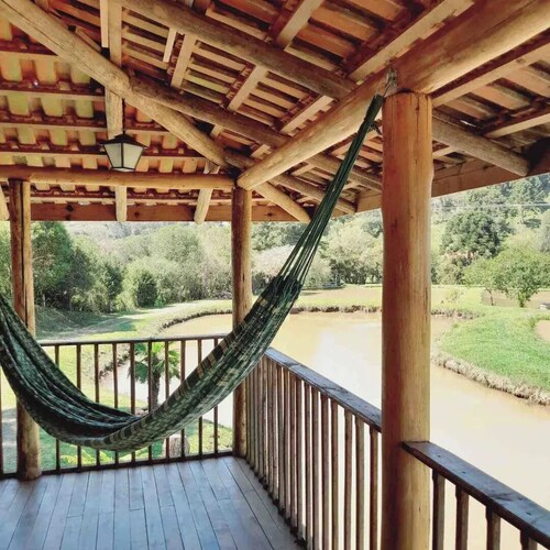 Chale Sol Nascente, comfort where you can only find it here in the middle of Nature.home