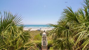 Sulla spiaggia, lettini da mare, teli da spiaggia