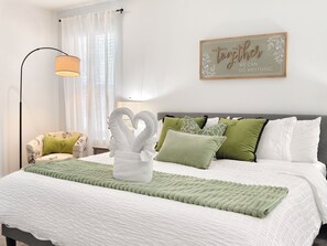 3 bedrooms, iron/ironing board, travel crib, WiFi