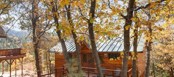 A Woodsy Mountain Retreat - 2 Masters, Slope Views, Fireplace, Deck, BBQ