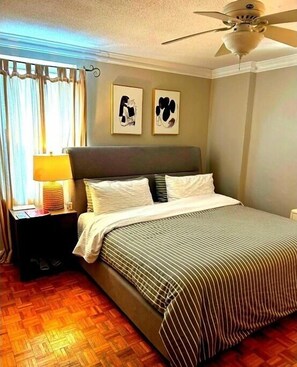 1 bedroom, iron/ironing board, WiFi, bed sheets